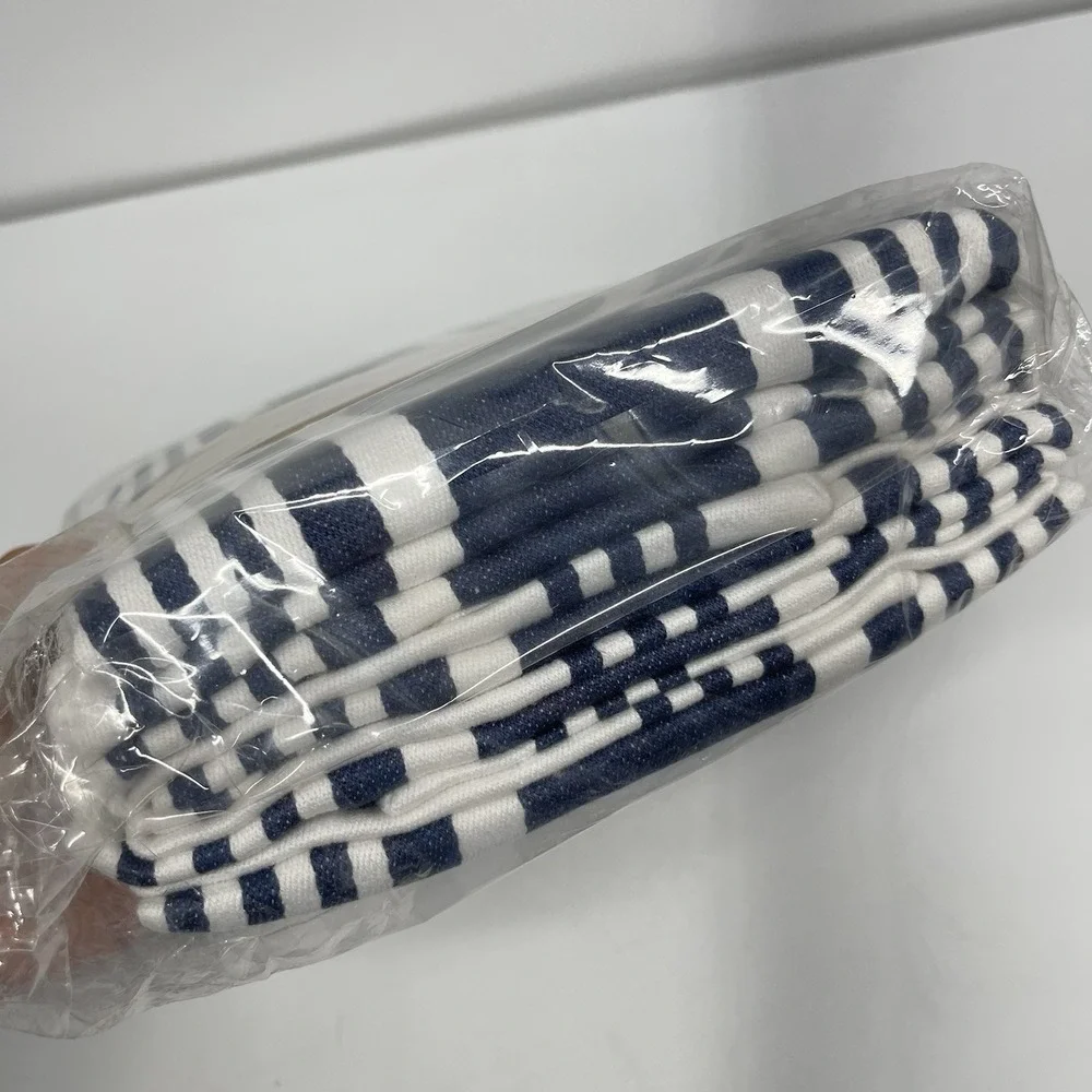 Urban Villa Kitchen Towels 100% Cotton 20x30 Absorbent Dish Clothes Indigo New